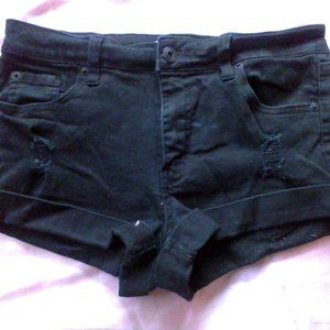 celebrity pink "the honey" jean shorts